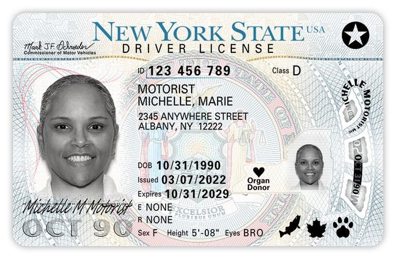 new york state enhanced driver license