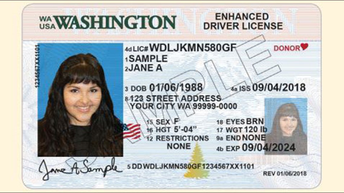 old washington state driver's license number format