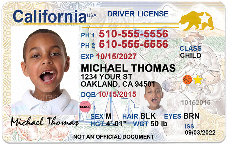 order new california driver's license