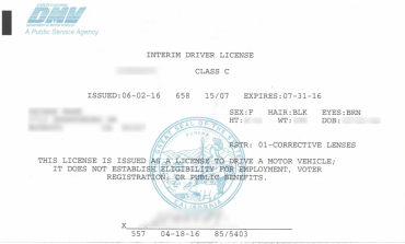 renewal of driver license california