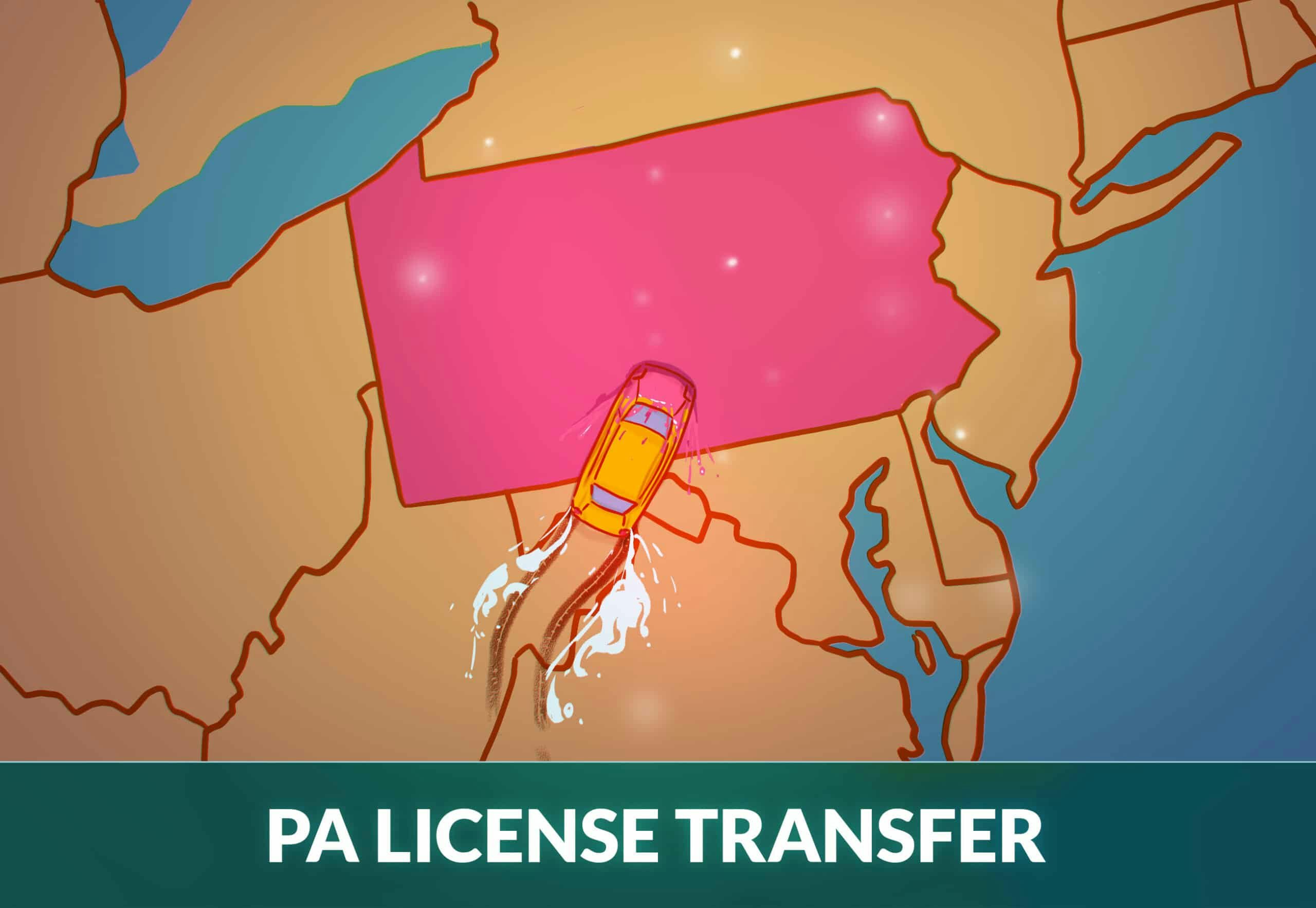 temporary driver's license pa