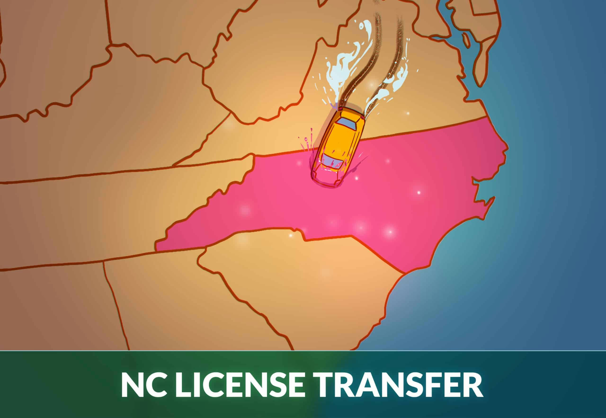 transfer driver's license to nc