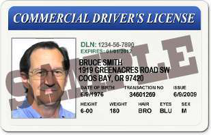 valid commercial driver's license
