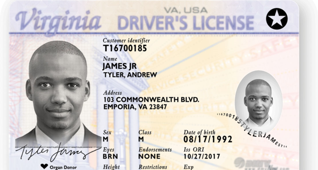 virginia driver's license check