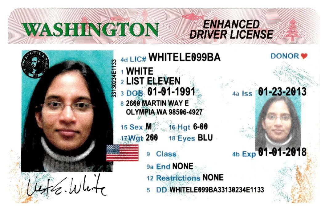 wa enhanced driver's license canada
