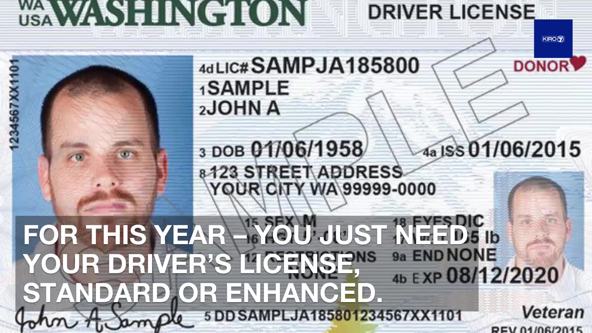 wa enhanced driver's license