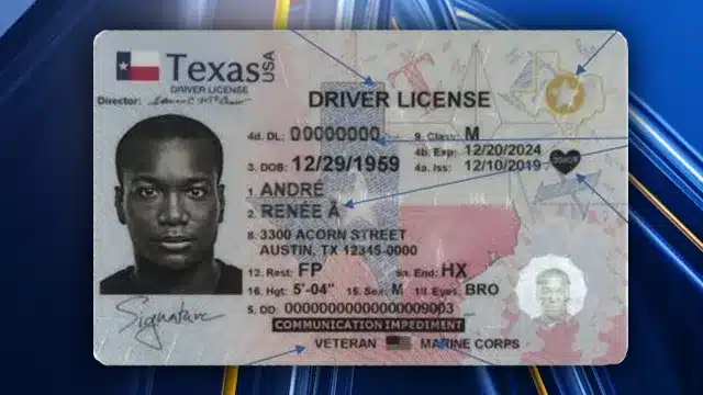 what is needed for a texas driver's license