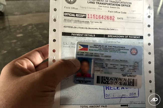 what to bring to replace driver's license