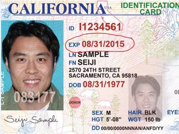 when to renew driver license california