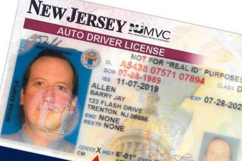 where the id number on a driver license